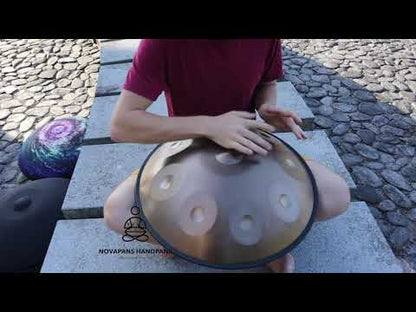 440Hz | 9 Note NovaPans | Generation 4 - The Starter Handpan | D Kurd