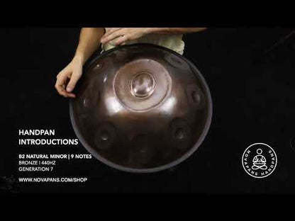 Generation 7 Sound Healing Handpan · Choose your scale · 440 Hz