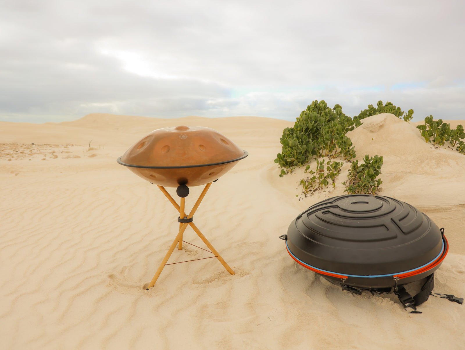 Handpan NovaPans listo para su cuidado